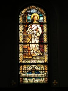 Memorial Window of St. Cecilia