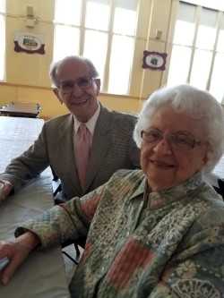 Mr. & mrs. Stenclik at 2019 Senior Luncheon