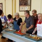 senior buffet line