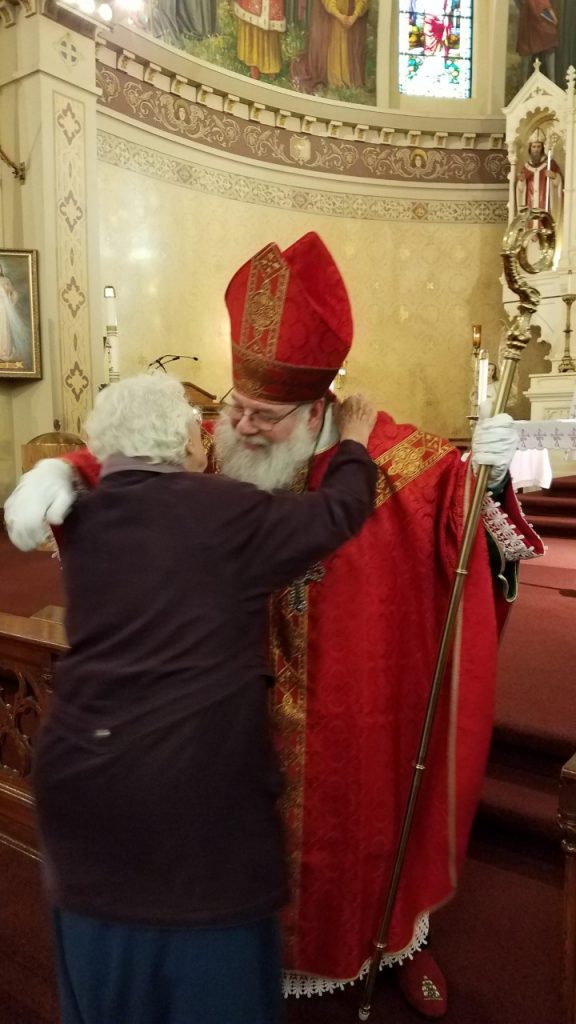 Hugs from St Nicholas 